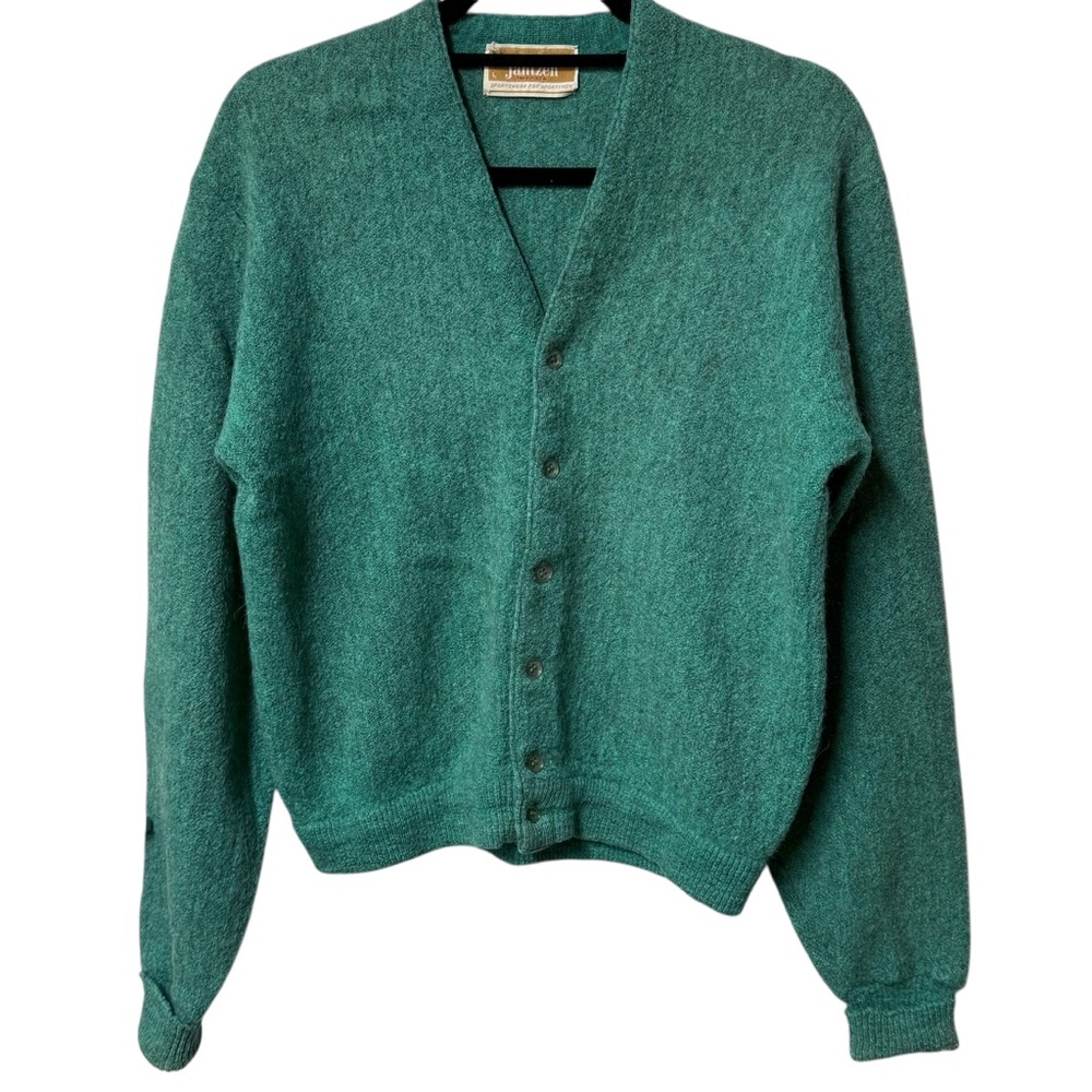 Vtg Jantzen Cardigan Sweater Sz L